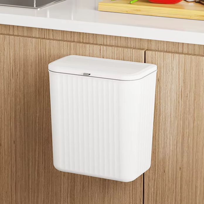 Контейнер підвісний кухонний із кришкою багатофункціональний пластиковий 10 л - фото 3 Контейнер підвісний кухонний із кришкою багатофункціональний пластиковий 10 л - фото 3