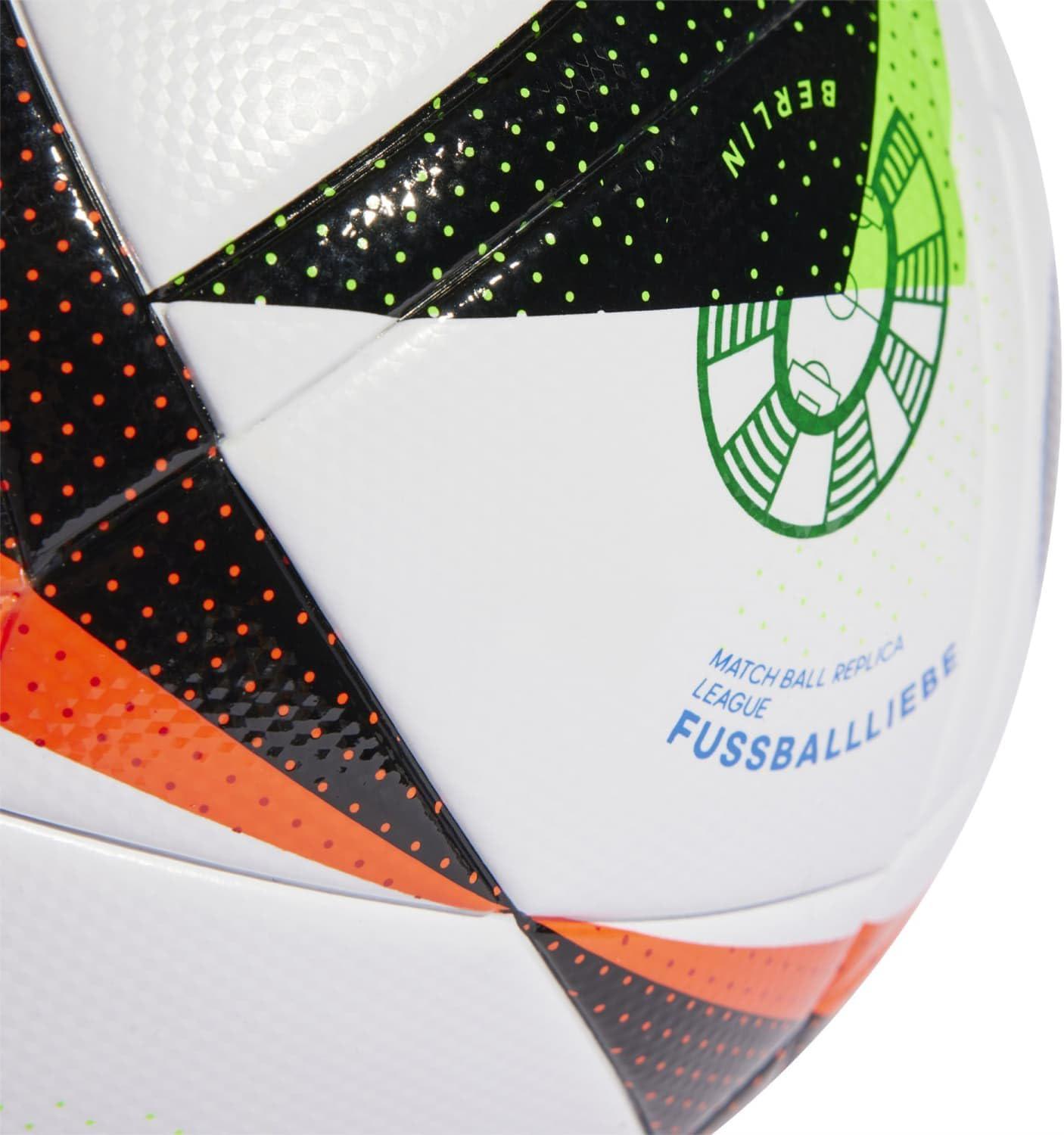 М'яч футбольний Adidas Fussballliebe League Euro 2024 IN9367 №5 - фото 3