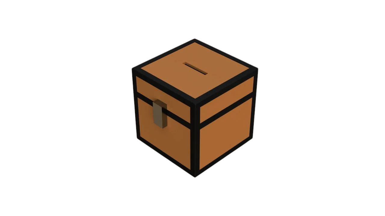 Ящик-копилка Minecraft Minecraft Chest Piggy Bank 9 см