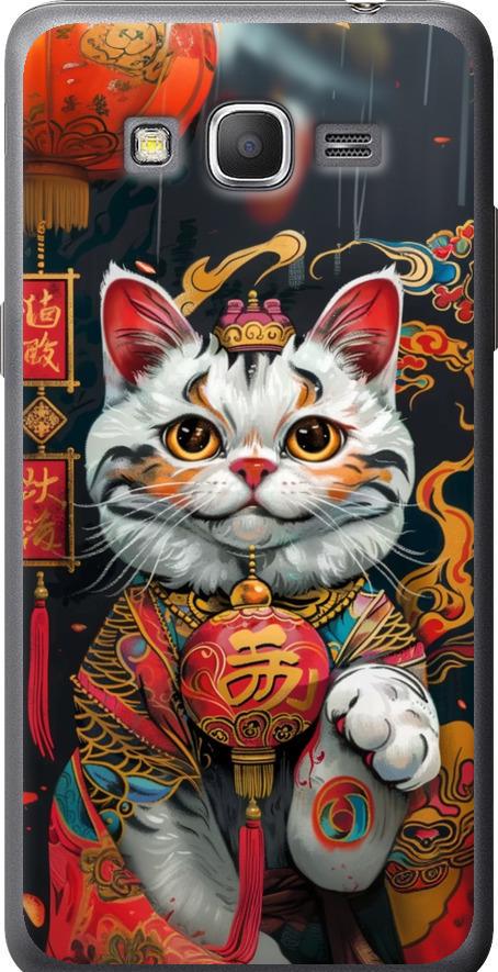 Чехол на Samsung Galaxy Grand Prime VE G531H China Cat v2 (6135t-212-42517) Чехол на Samsung Galaxy Grand Prime VE G531H China Cat v2 (6135t-212-42517)