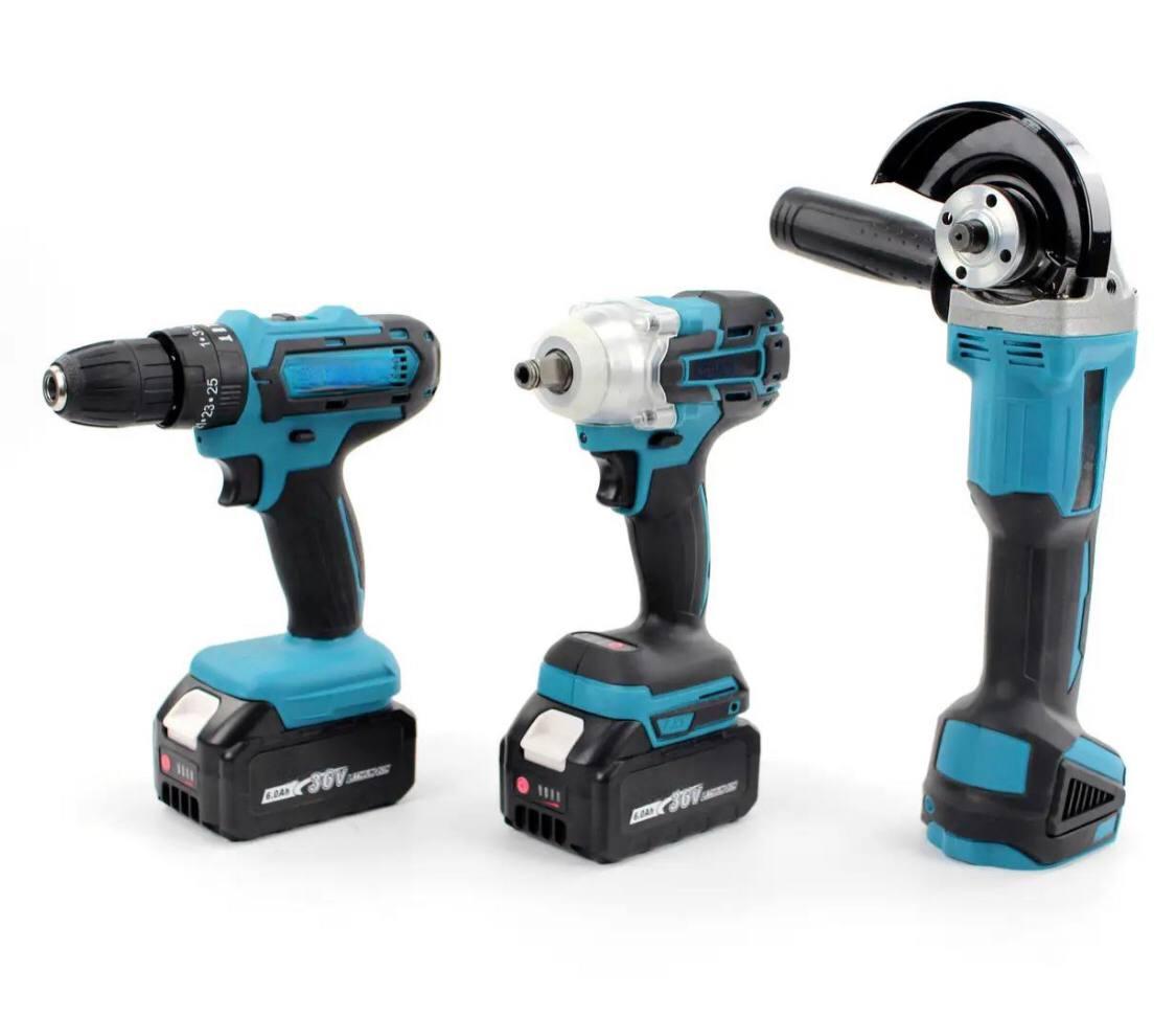 Набор инструментов 3в1 шуруповерт/гайковерт/шлифмашина (MA498) - фото 2 Набор инструментов 3в1 шуруповерт/гайковерт/шлифмашина (MA498) - фото 2