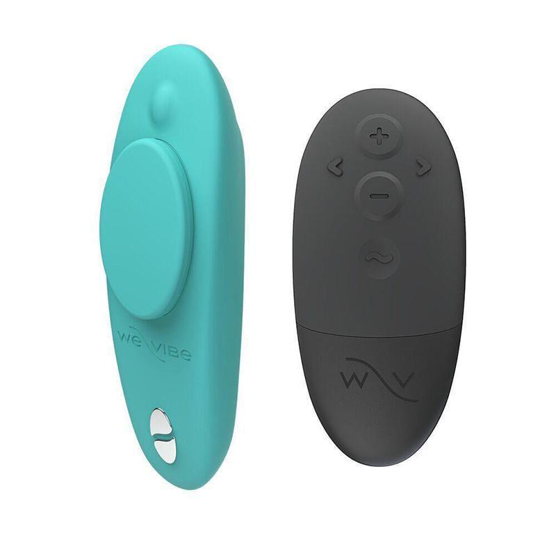 Вибратор-смарт в трусиках We-Vibe Moxie+ 9,2 см Бирюзовый (35712)