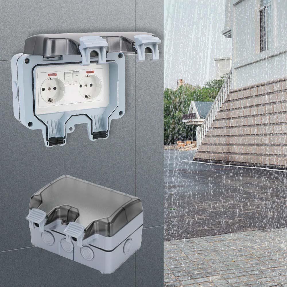 Розетка зовнішня вологозахищена RHCP-66 - фото 4 Розетка зовнішня вологозахищена RHCP-66 - фото 4