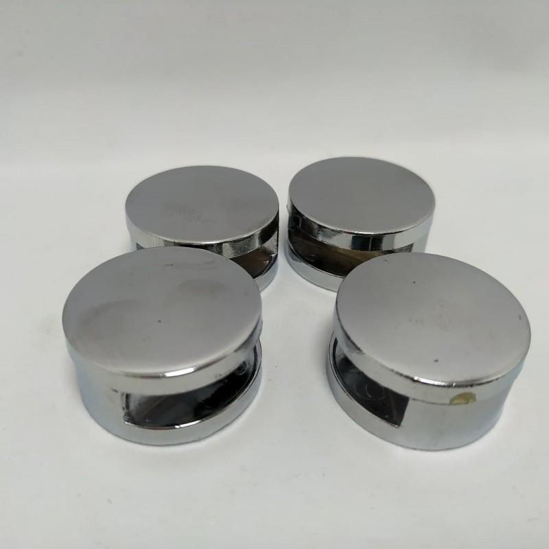 Набір дзеркалоутримувачів Ayna Seti метал 25 мм 4 шт. Хром (757609)