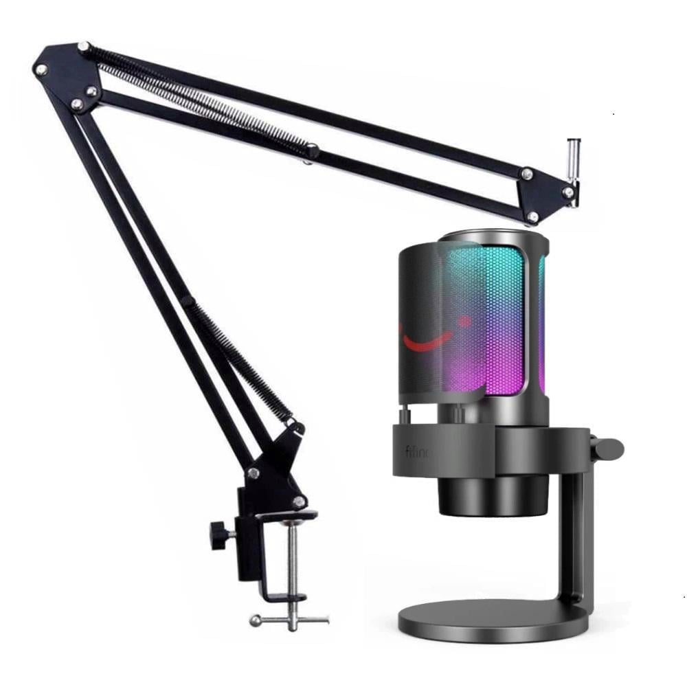Микрофон Fifine AmpliGame A8 USB со стойкой пантографом