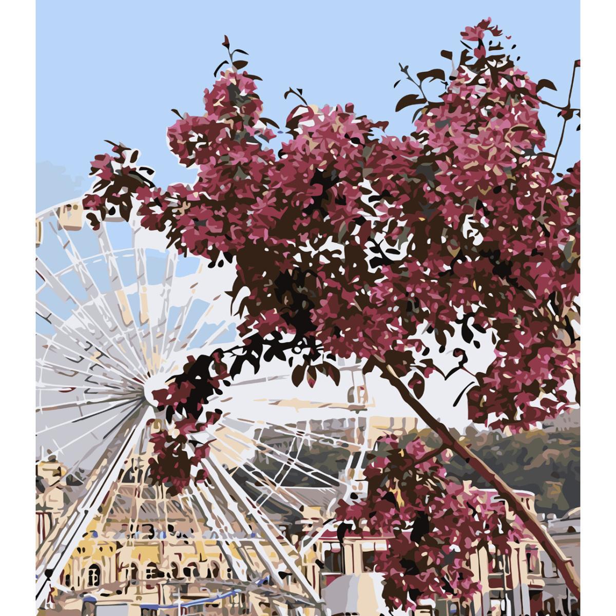 Картина по номерам Strateg Контрактовая площадь 40x50 см (SY6563)