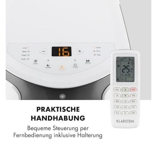 Кондиционер мобильный KLARSTEIN Breeze ECO 10 000 БТЕ 4 режима работы (10032511) - фото 3 Кондиционер мобильный KLARSTEIN Breeze ECO 10 000 БТЕ 4 режима работы (10032511) - фото 3