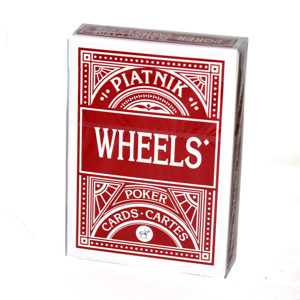 Карты игральные Piatnik Wheels Poker для покера 55 карт (1391)