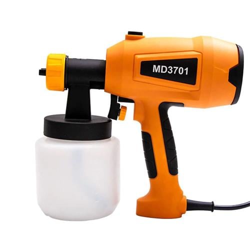 Краскопульт электрический краскораспылитель MD3701 800 мл 1,5/2/2,5/3 мм Orange (511617)