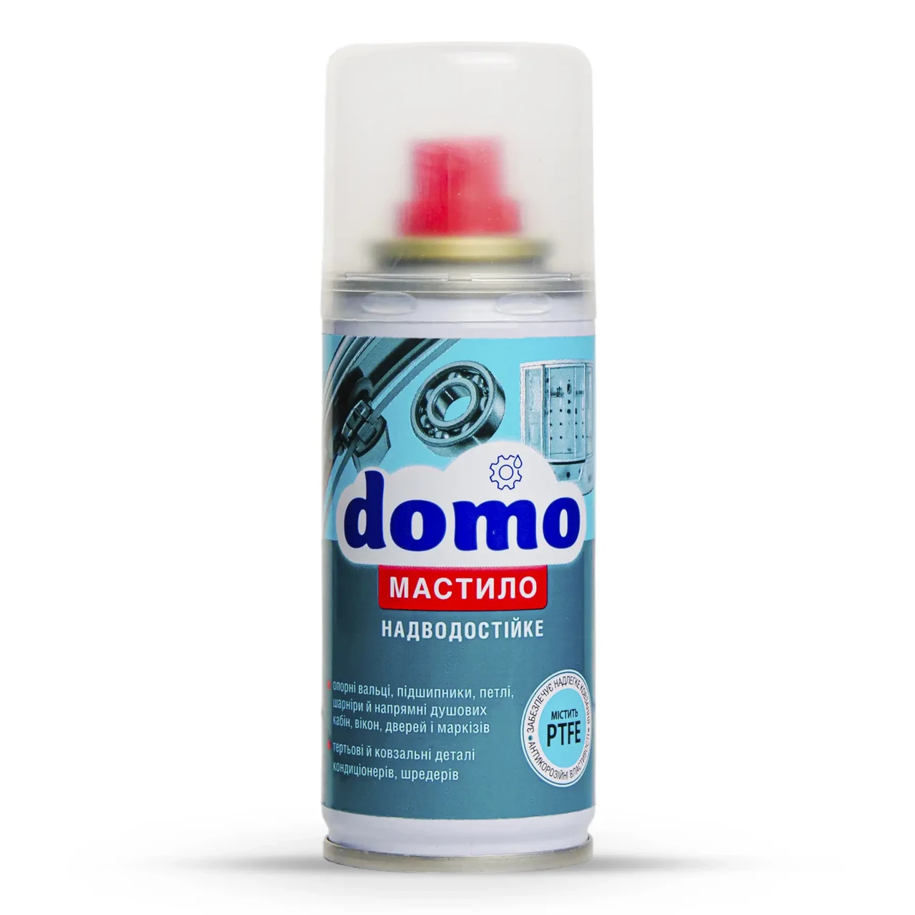 Водостойкая смазка с PTFE Domo 100 мл Водостойкая смазка с PTFE Domo 100 мл
