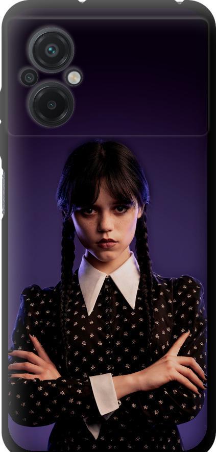 Чехол на Xiaomi Poco M5 Wednesday v3 (5517b-2767-42517) Чехол на Xiaomi Poco M5 Wednesday v3 (5517b-2767-42517)