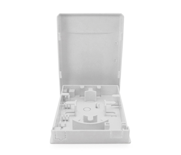 Оптоволоконная соединительная коробка Merlion ML-OP-F220 SC/LC/FC 1 волокно ABS White (ML-OP-F220)