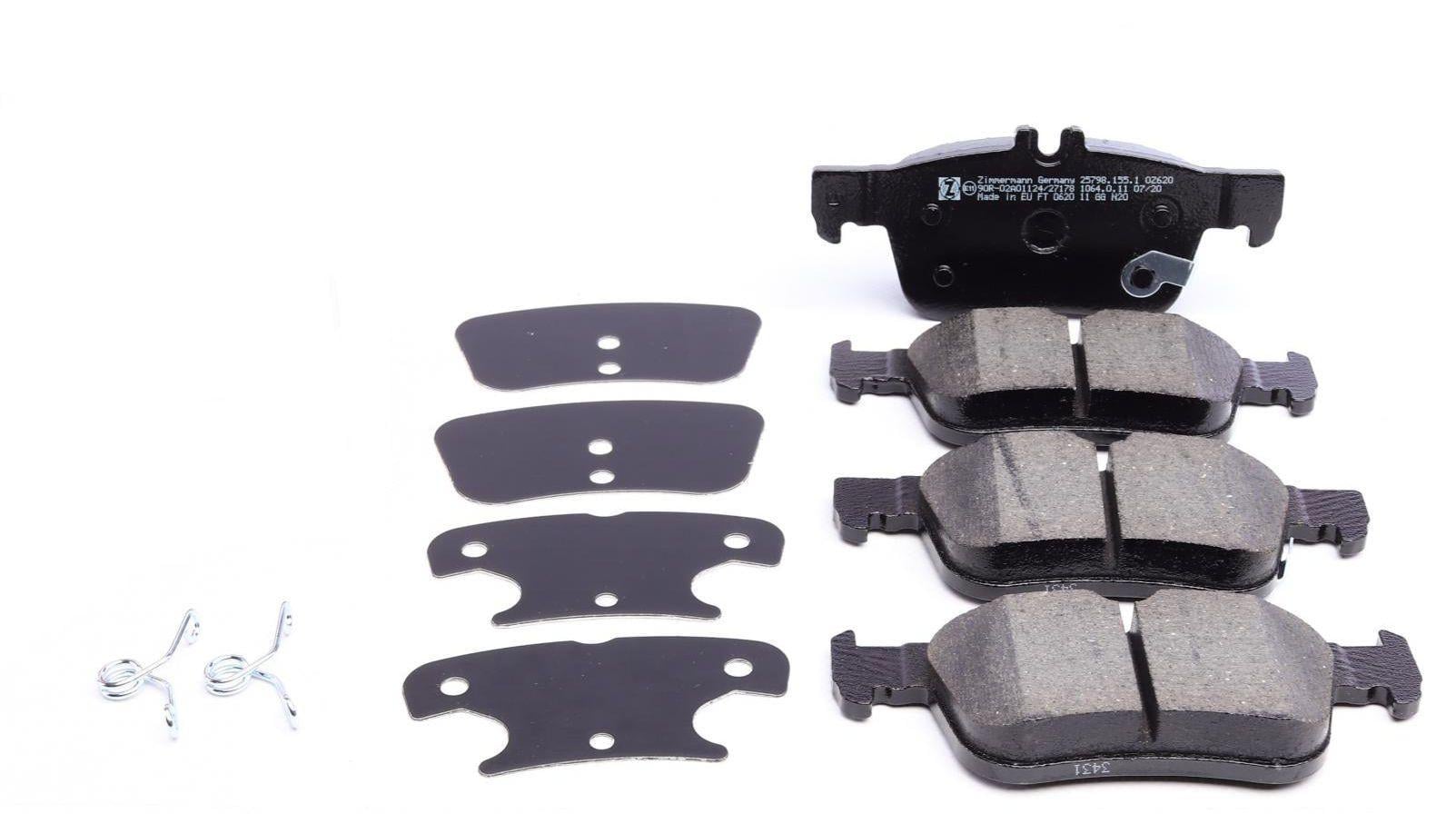 Колодки тормозные задние Ford Mondeo/Galaxy/S-Max 14-Teves-25798.155.1 ZIMMERMANN