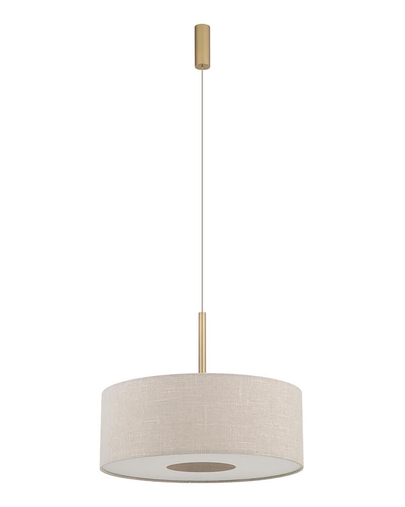 Люстра Nowodvorski 11652 Santana M E27 1x25W IP20 Бежевий (26717763)
