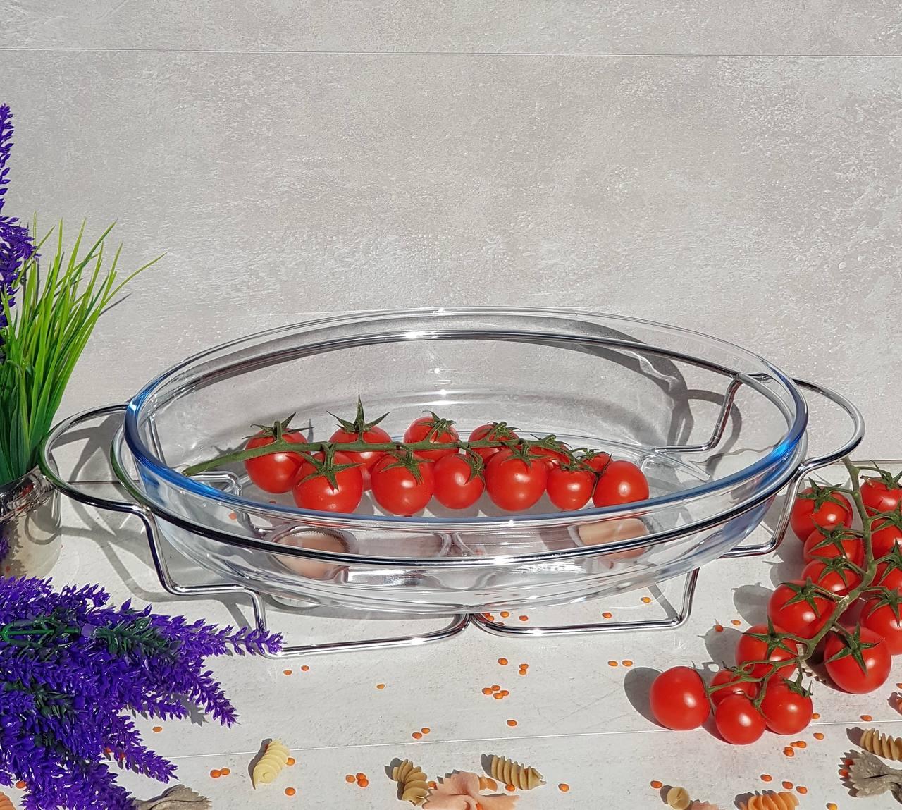 Марміт настільний зі скляною ємністю з підігрівом на підставці 3,2 л (EB-1443) - фото 5