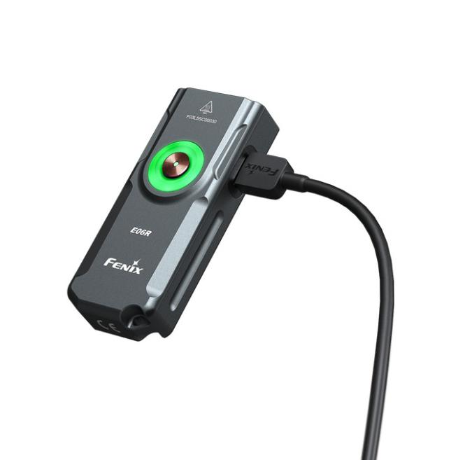 Фонарик карманный Fenix ​​E06R 700 лм 110 м Серый - фото 3