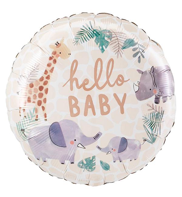 Воздушный шар Jungle Baby 45 см (12635939)