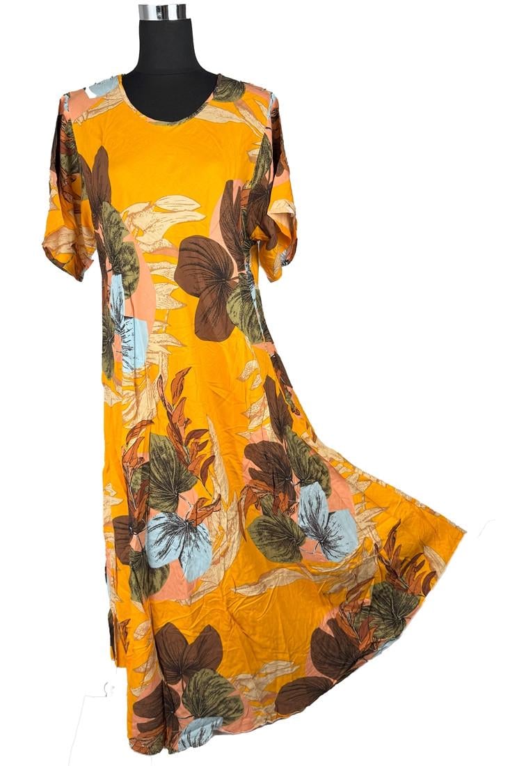 Платье женское летнее длинное 2XL Разноцветный (2613882102) Платье женское летнее длинное 2XL Разноцветный (2613882102)