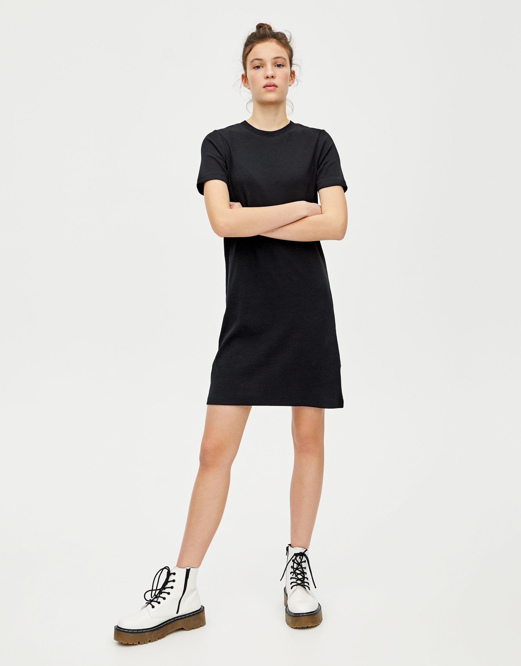 Платье Pull&Bear S Черный (5390316800b26)