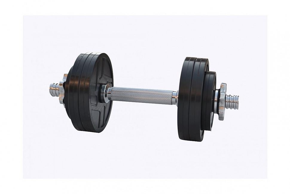 Гантель наборная обрезиневые 7 кг Rn-Sport (Аrn-sport17)