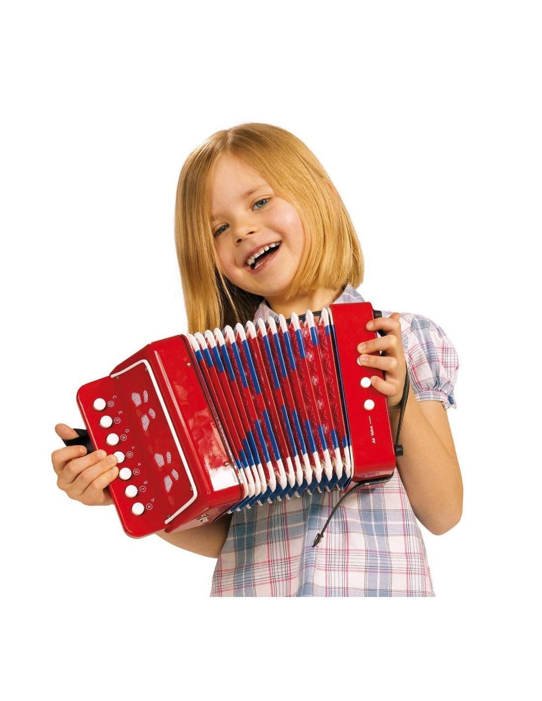 Гармошка Крокодил Гена 18 см Червоний - фото 2 Гармошка Крокодил Гена 18 см Червоний - фото 2