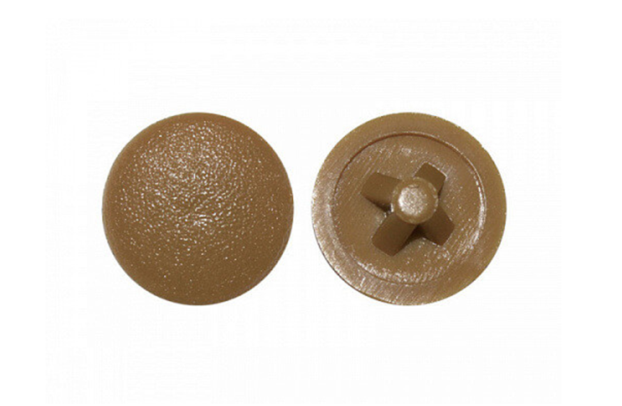 Крышка Metalvis Ø12 мм полиэтилен для шурупа Ø3,5-5 мм PZ2 100 шт. Средний беж (94000000094BE00000)