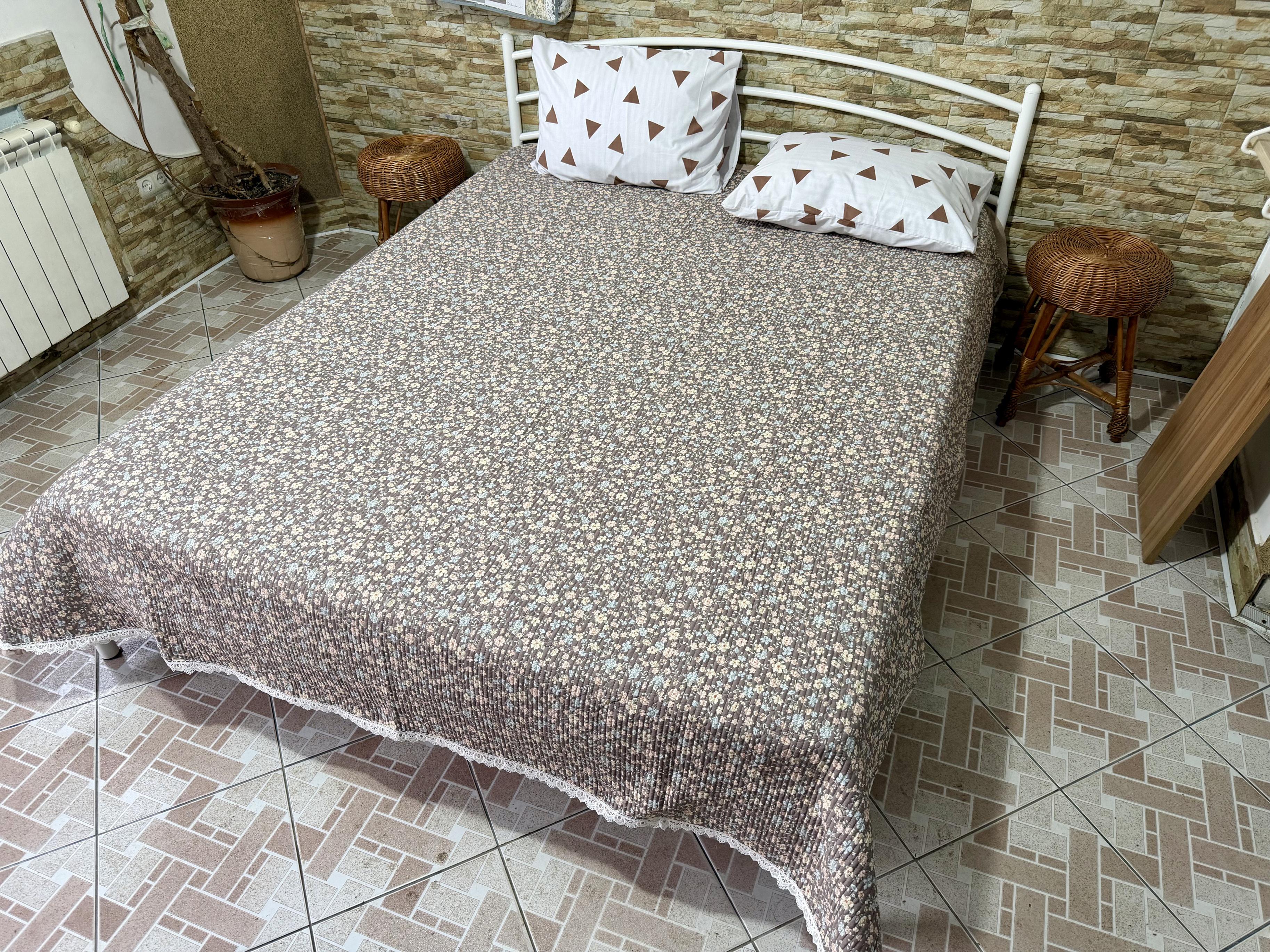 Плед-покрывало из микрофибры летнее Прованс евро 230х230 см Коричневый (MP-2703brown/x230) Плед-покрывало из микрофибры летнее Прованс евро 230х230 см Коричневый (MP-2703brown/x230)