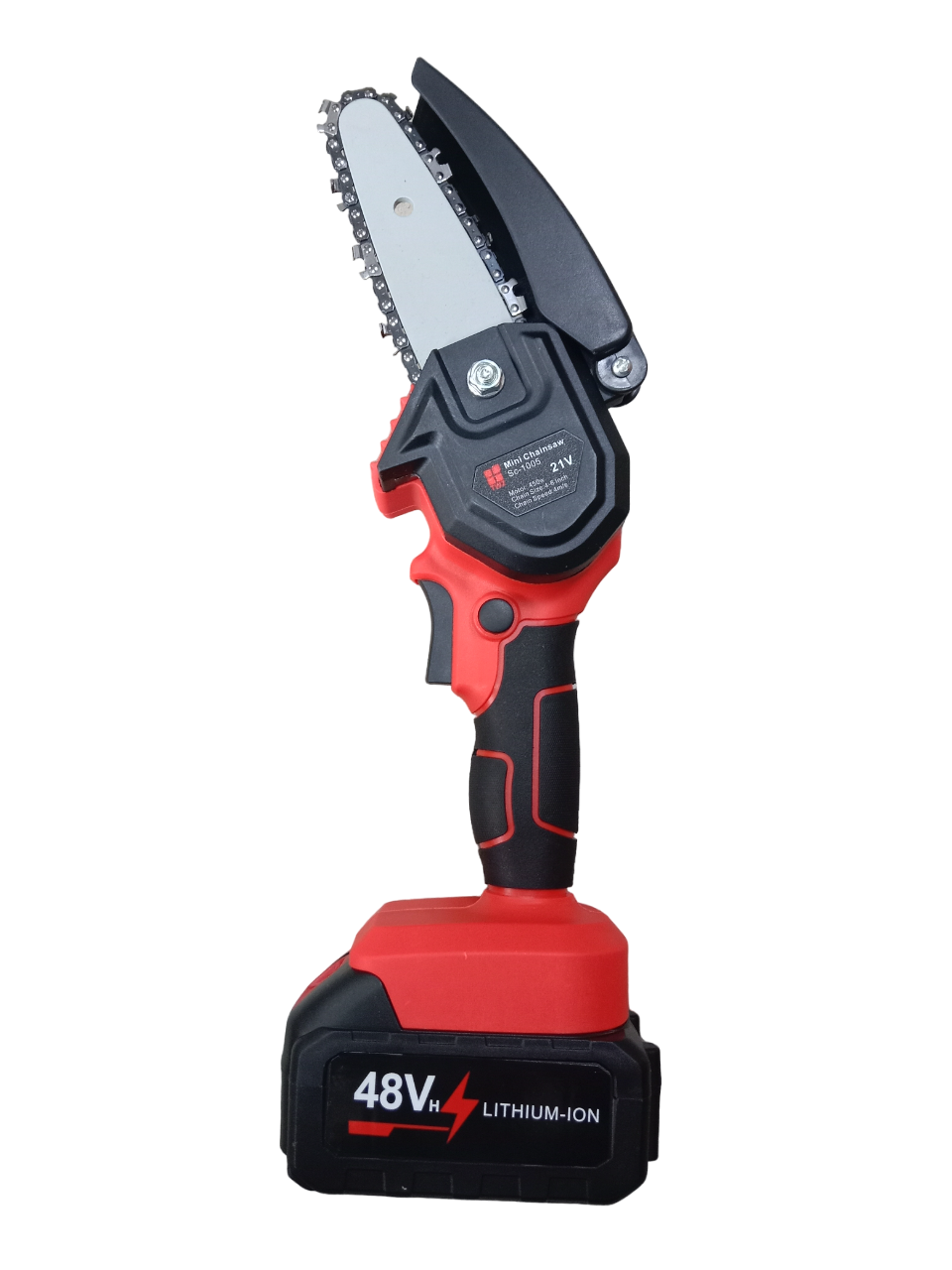 ᐉ Пила аккумуляторная цепная Chain Saw 48Vf в пластиковом кейсе с 1 ...