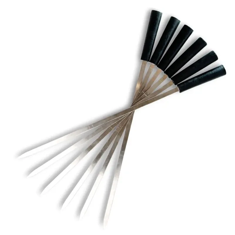 Шампура для шашлыка с деревянной ручкой SKK89 6 шт. (2628056037)