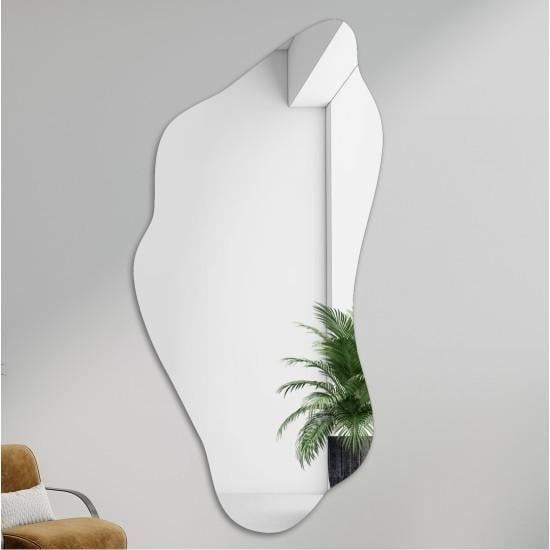 Зеркало Oto навесное оригинальной асимметричной формы 120x60 см