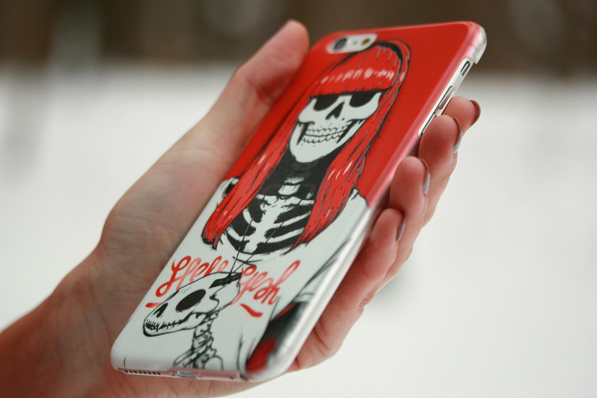 Силиконовый чехол Zorrov для Apple iPhone 12 Pro - skeleton (14080040071087183) - фото 6