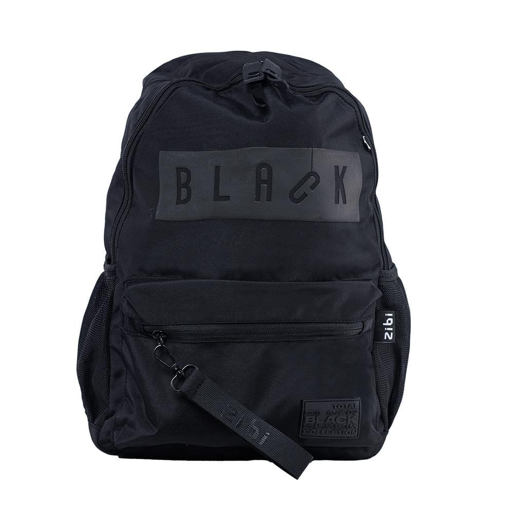 Рюкзак ZiBi Black Double 42,5x30x14,5 см 18 л Черный (ZB.700307)