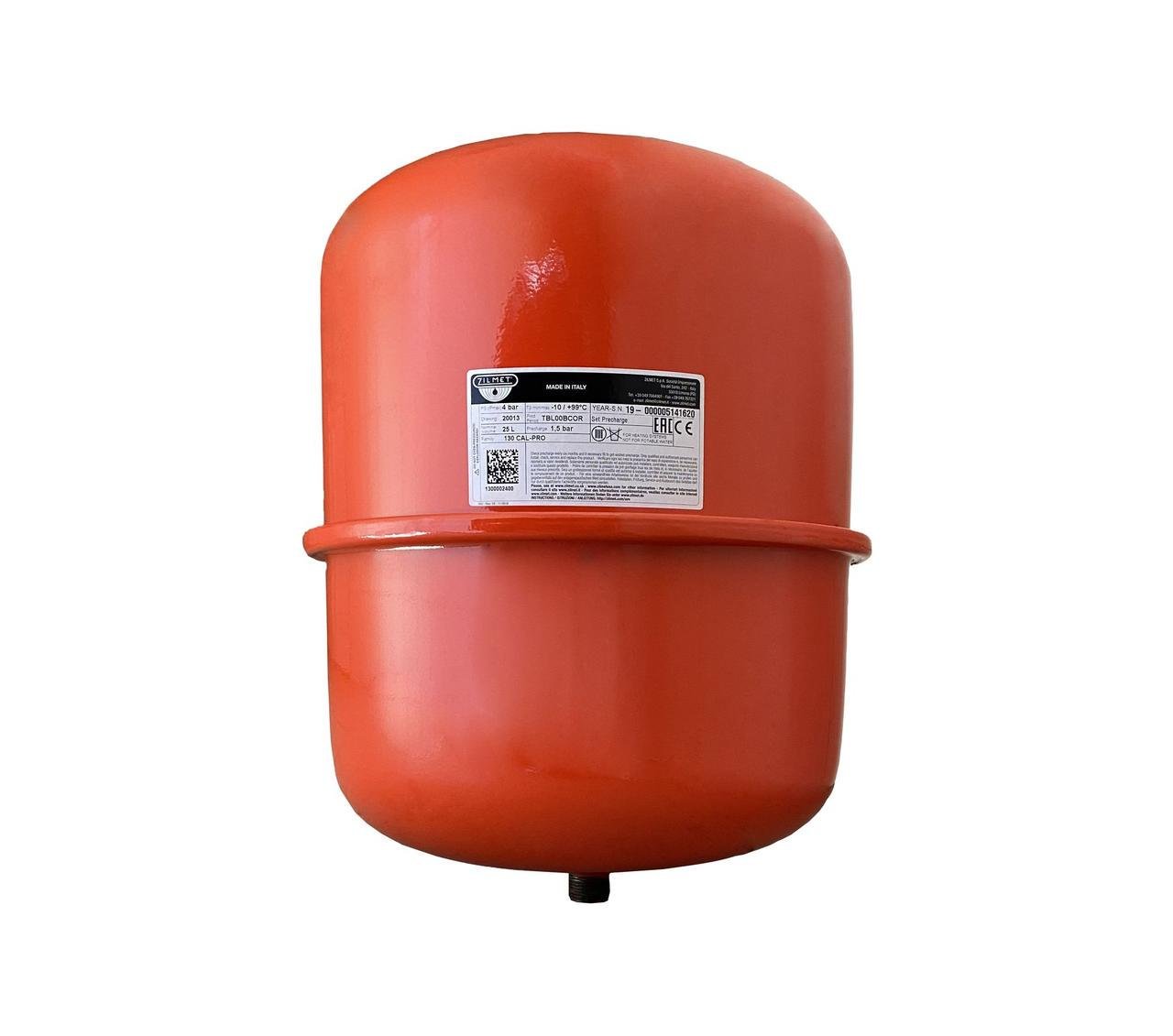 Бак cal-pro для систем отопления 4bar 25 л (000001436)