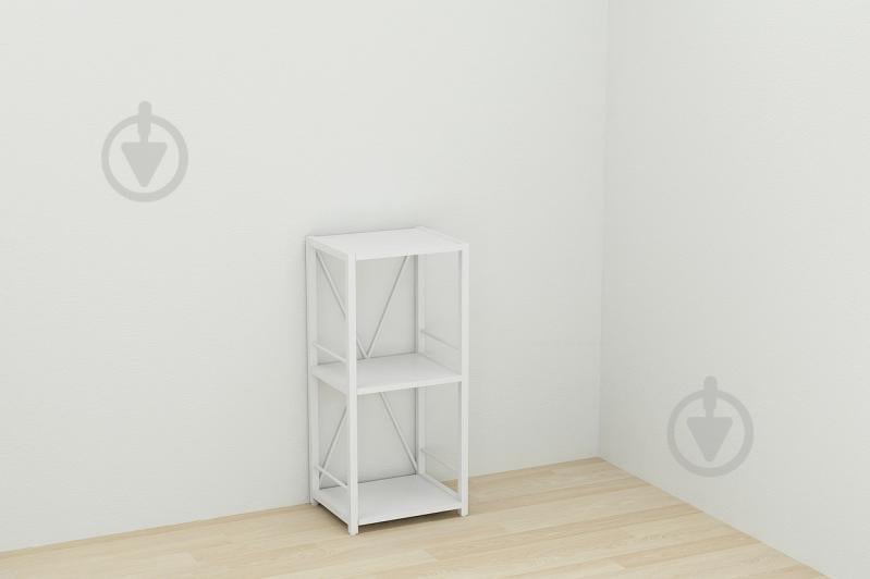 Этажерка Ferrum-decor Конект 73x34x28 см Белый (XK00259)