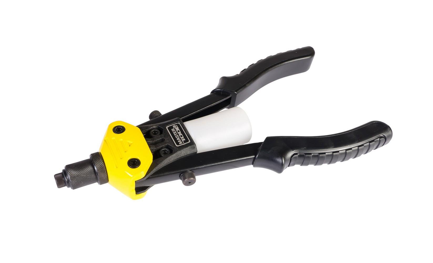 Пістолет для заклепок MasterTool ПРОФІ дворукий 300 мм CrMo Ø 3,2/4/4,8 мм (21-0710)