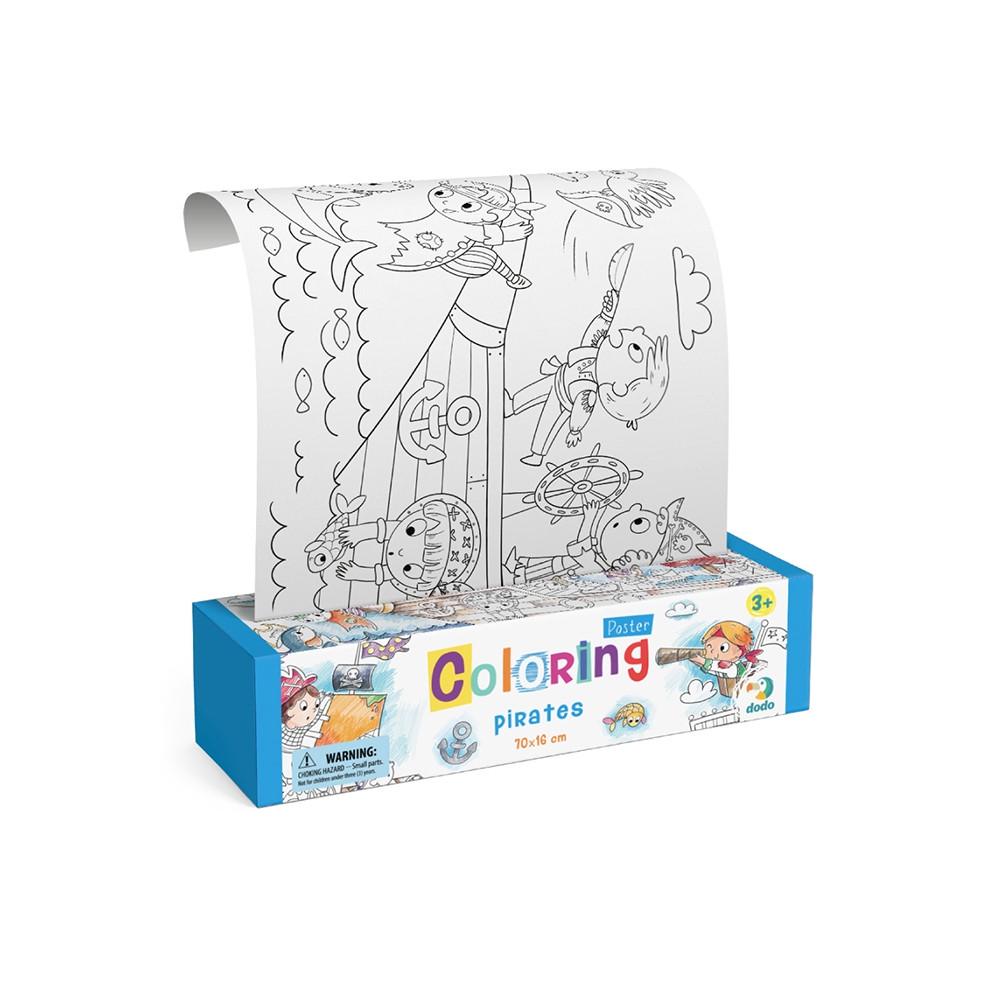 Розмальовка дитяча Dodo Пірати 70х16 см - фото 4 Розмальовка дитяча Dodo Пірати 70х16 см - фото 4