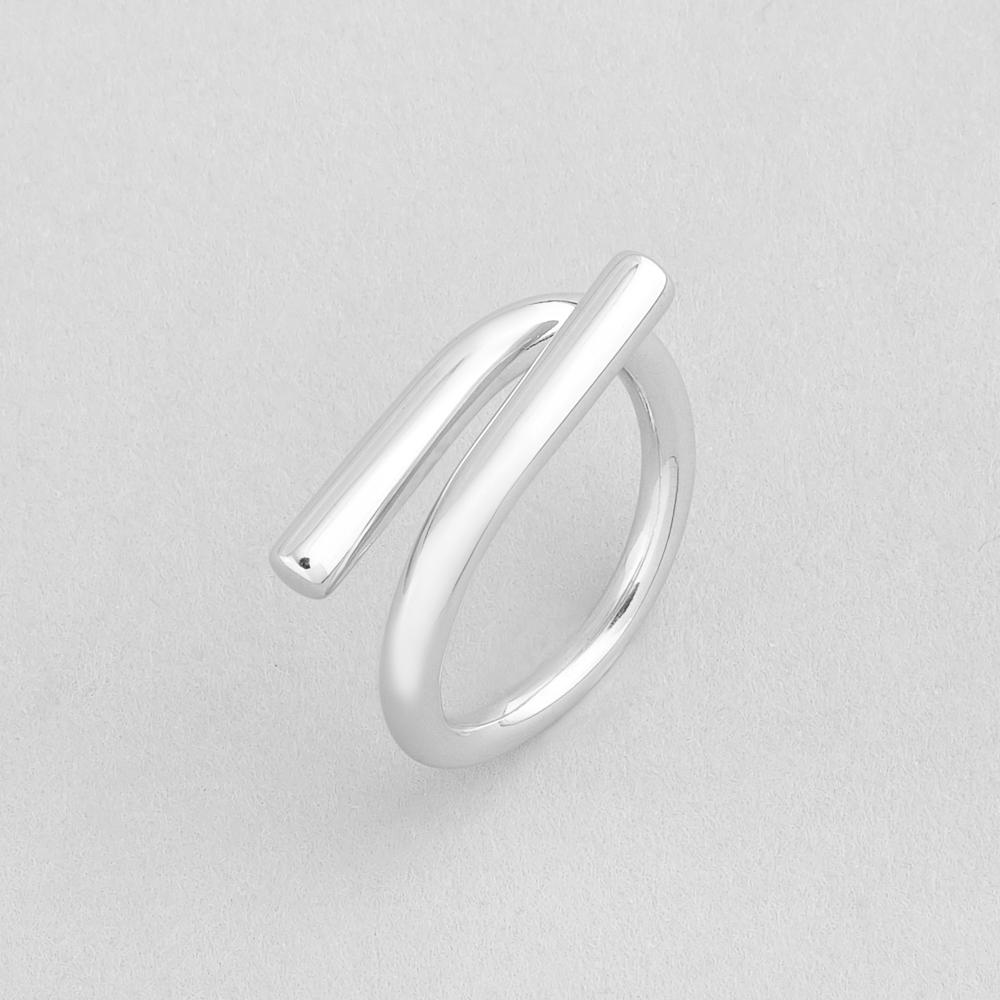 Серебряное кольцо Minimal Творчество (7999)