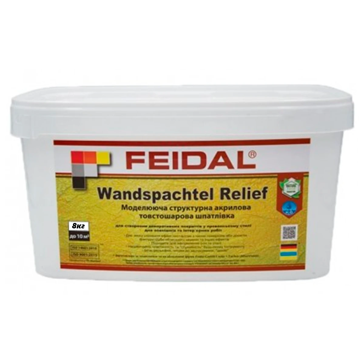 Декоративная штукатурка Feidal Wandspachtel Relief 8 кг (1886454891)