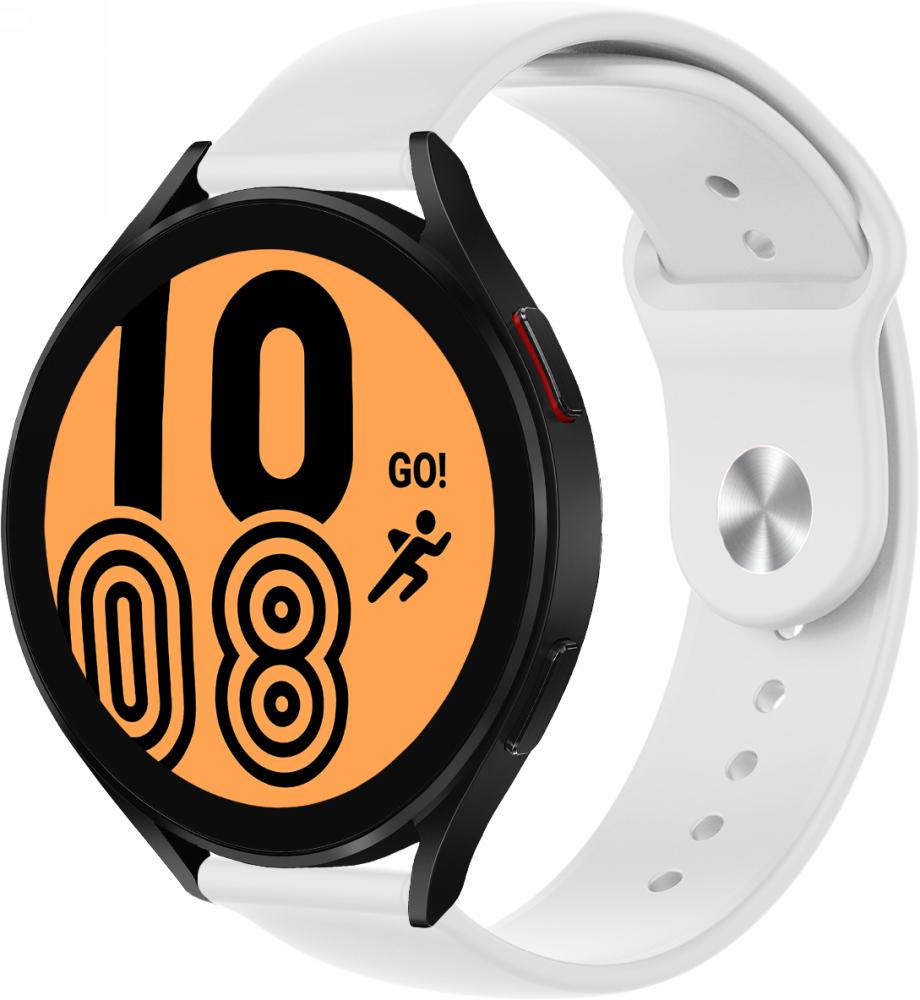 Ремешок Base для Galaxy Watch 4 44 мм White (23068)