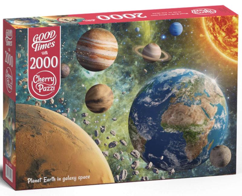 Пазли CherryPazzi 2000 Планета Земля у просторі галактики 70x100 см (MTT-197479)