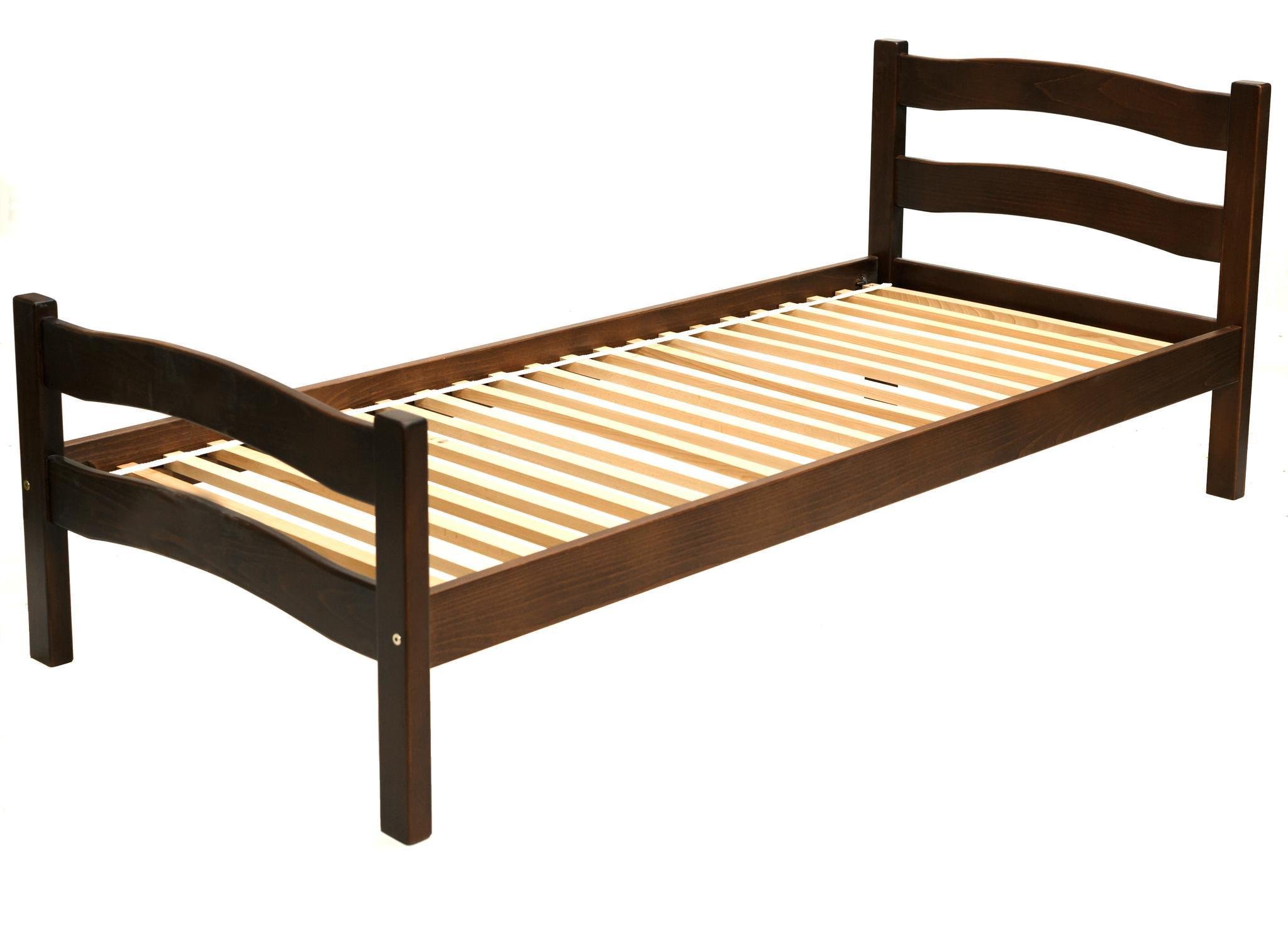 Ліжко підліткове Goydalka Paris 190x80 см Горіх - фото 1