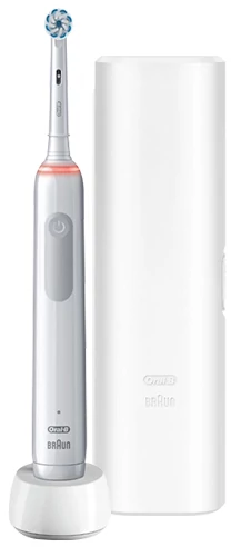 Щітка зубна електрична Oral-B D505 PRO 3 3500 Ultra Thin White - фото 2