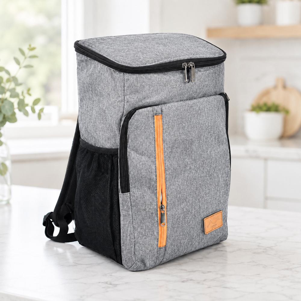 Рюкзак-холодильник 37x27x14,5 см Сірий (03-R98906) Рюкзак-холодильник 37x27x14,5 см Сірий (03-R98906)