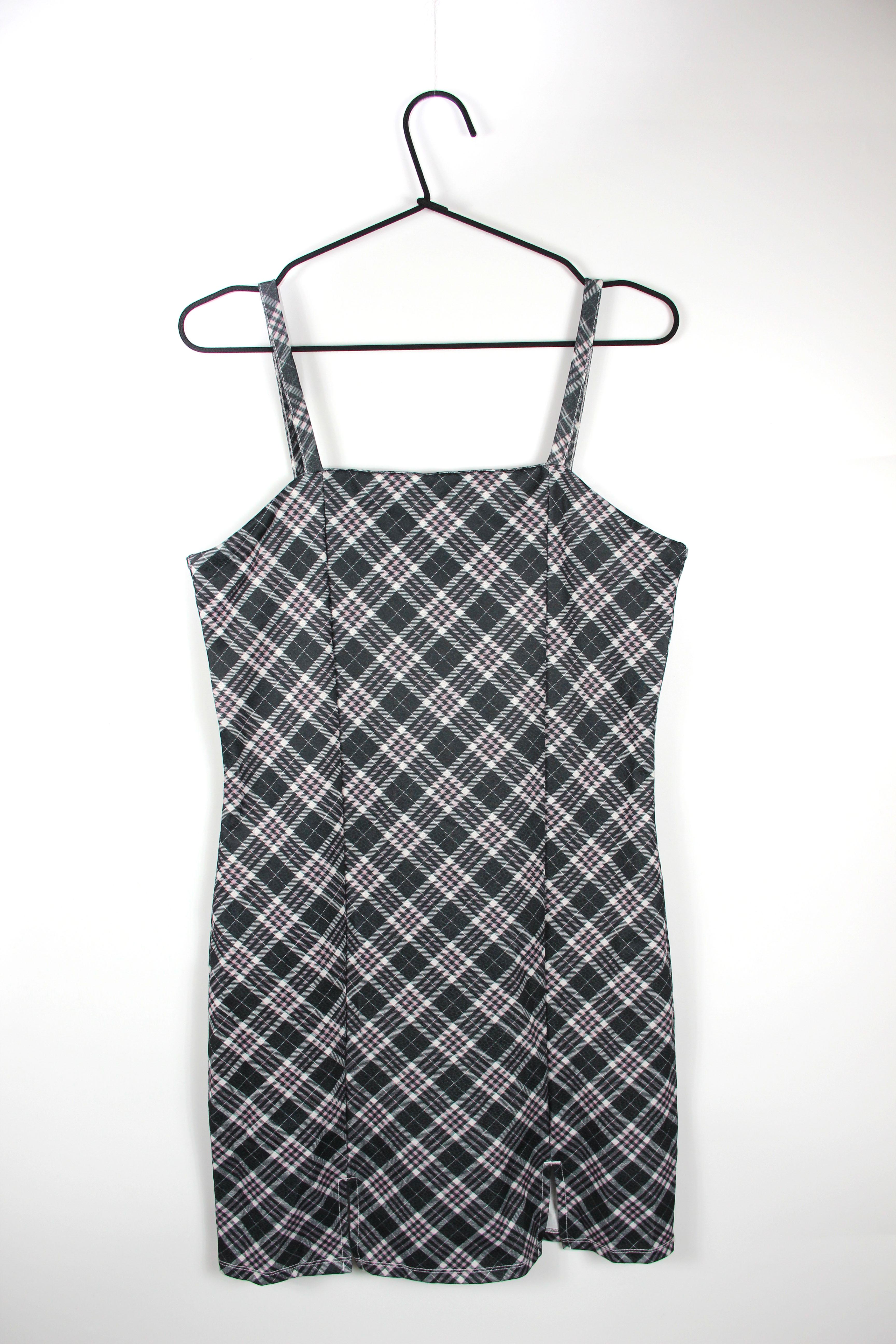 Сукня Primark 4226 Кліточка Чорно-білий