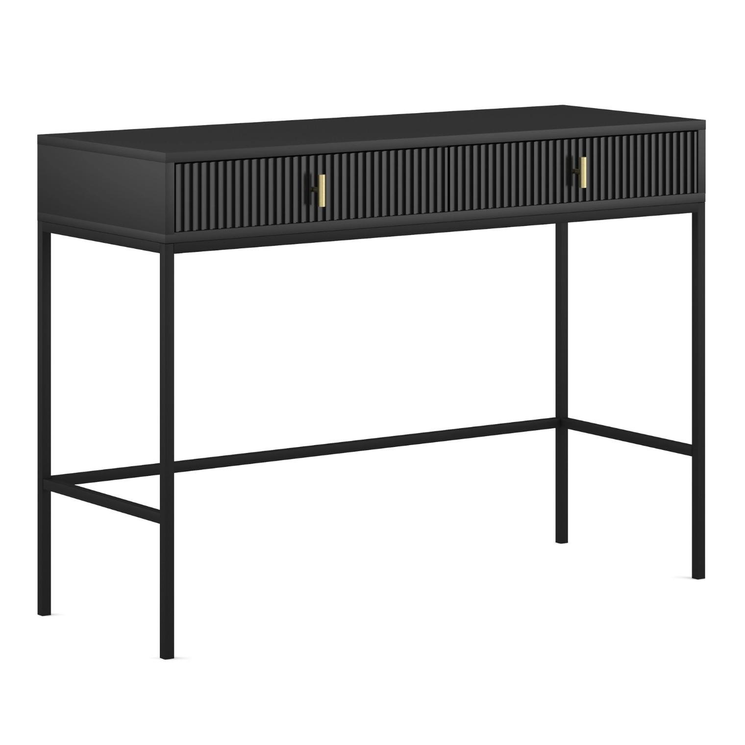 Туалетный стол Mebel Elite MARCOS Черный (W.MAGGIORE/CZ/B) Туалетный стол Mebel Elite MARCOS Черный (W.MAGGIORE/CZ/B)