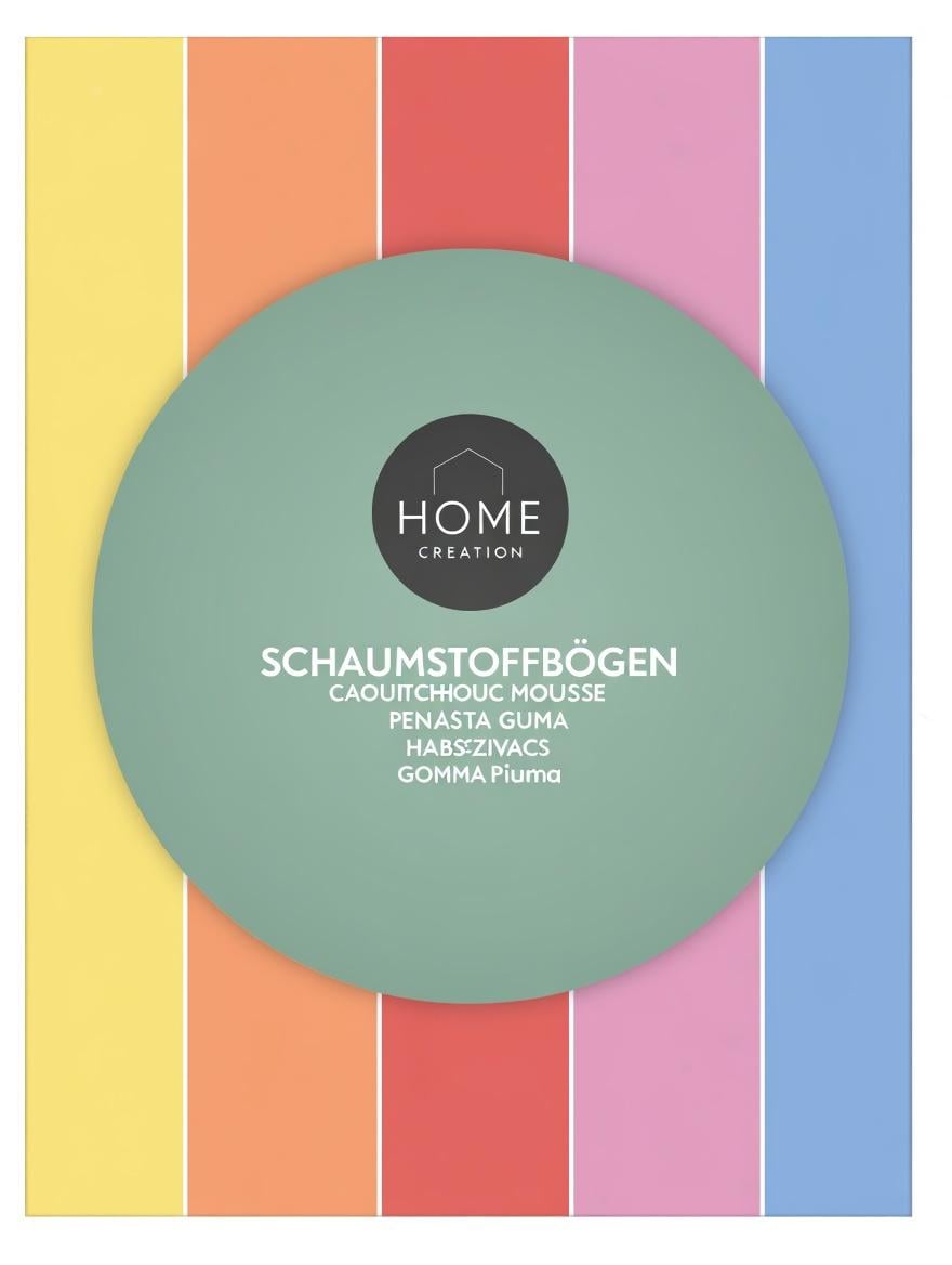 Набір пінопластових заготовок HOME CREATION Schaumstoffbögen 21 см 10 шт. (500131)