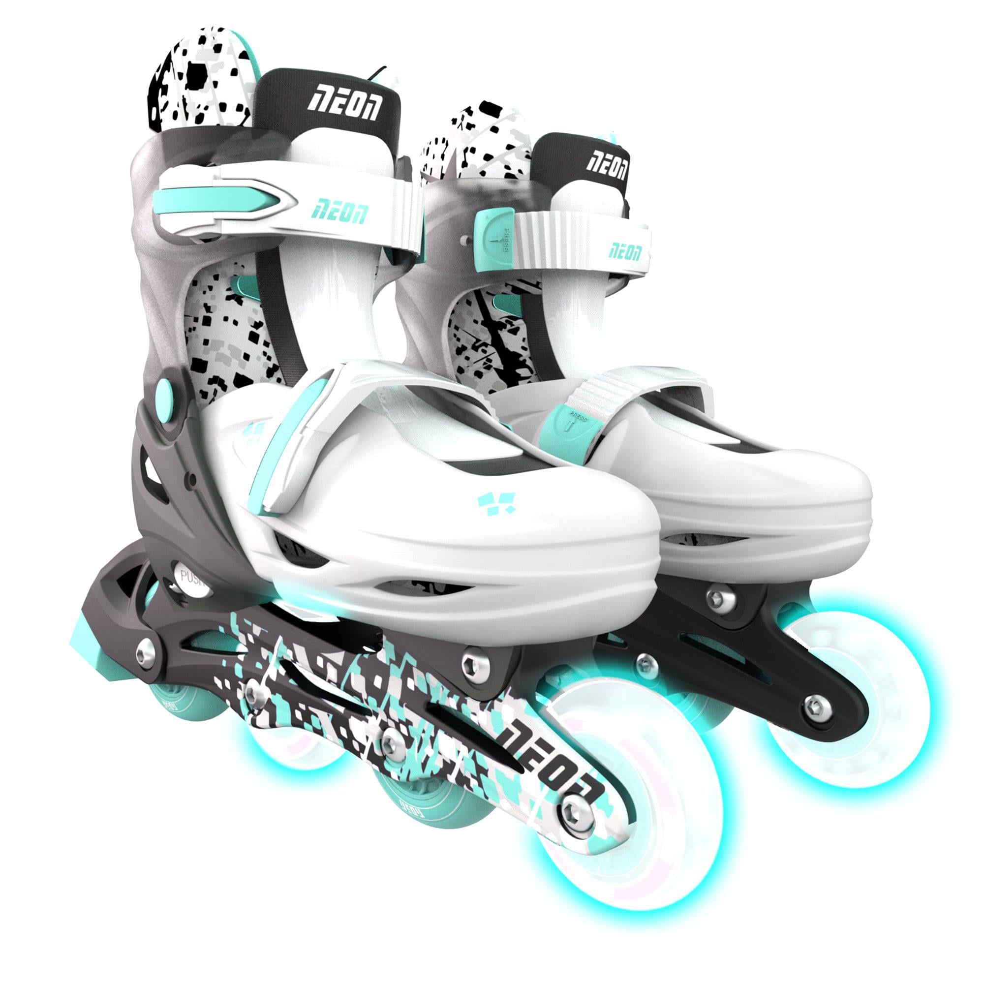 Роликові ковзани Neon Combo Inline Quad 2в1 р. 30-33 Сірий (NT30E4)