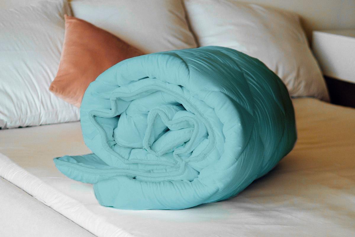 Одеяло шелковое MirSon №1646 Eco всесезонное 110х140 Light blue (2200002652742) - фото 5