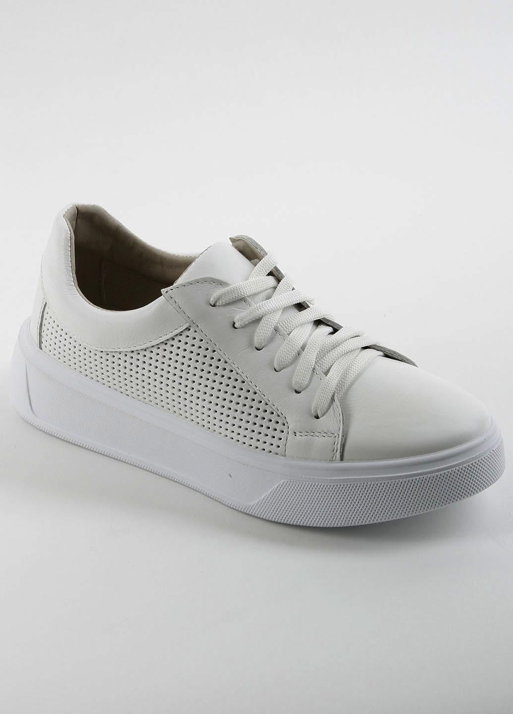 Кеды женские кожаные Fashion 339912 р. 38 Белый