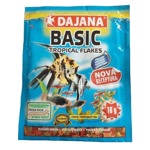 Корм для аквариумных рыб Dajana TROPICA BASIC в хлопьях 80 мл/10 г (1380452486)